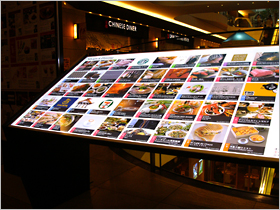 Information signs at Akasaka Sacas